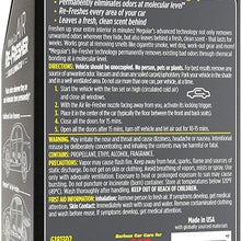 MEGUIAR'S G181302 Black Chrome Whole Car Air Re-Fresher Odor Eliminator Mist, 2. Fluid_Ounces