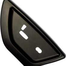 APDTY 035671 Power Seat Switch Panel Trim Black Plastic Fits Driver Front Left 2006-2007 Buick Rainier / 2006-2009 Chevrolet Trailblazer / 2006-2009 GMC Envoy / 2006-2009 Saab 9-7x (Replaces 19121427)