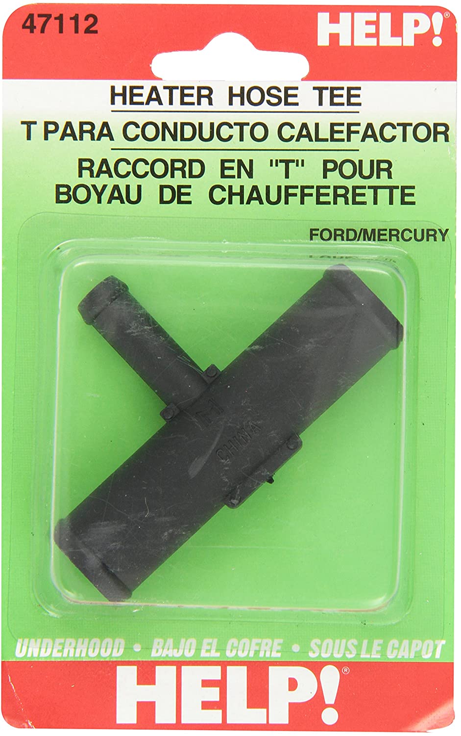 Dorman Help! 47112 Htr Hose Tee 3/4X3/4X3/8