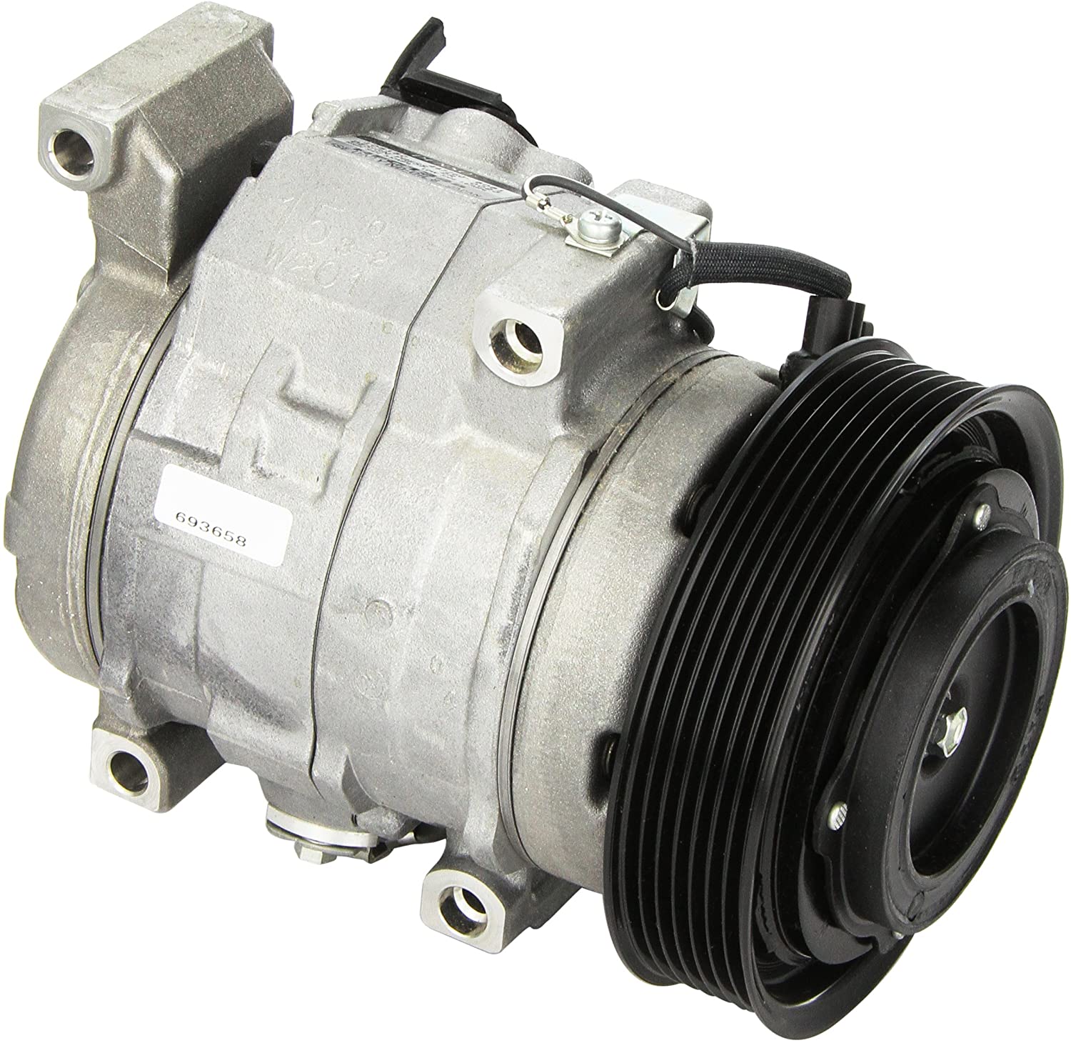 Denso 471-1370 New Compressor with Clutch