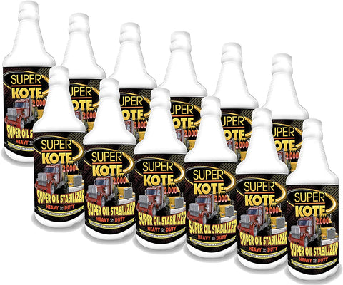 SUPERKOTE 2000 Heavy Duty Oil Stabilizer 1Q Pack of 12