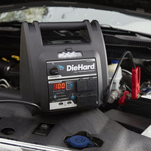 DieHard 71688 1150 Peak Amp 12V Jump Starter with USB/12V Portable Power Ports and 100PSI Air Compressor
