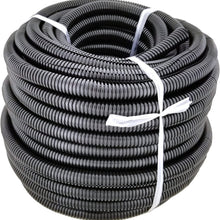 GS Power 1/4" | 50ft Split Loom Tube Polyethylene PE High Temperature Automotive, Marine, Industrial Electrical Wire & Cable Conduit (Available in: 1/4, 3/8, 1/2 & 3/4 inch)
