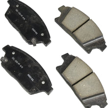 ACDelco 17D1467CH Professional Ceramic Front Disc Brake Pad Set