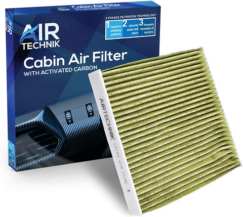 AirTechnik CF10134 Replacement for Acura/Honda - Premium Anti-Bacterial PM2.5 Cabin Air Filter