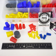 502 Piece Professional Plug Kit - Ultra High Temp Silicone Rubber Tapered Plugs - Powder Coating Custom Painting Supplies