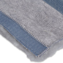 ANDALUS Seat Belt Covers for Adults and Kids, Authentic Sheepskin Merino Wool, Gray