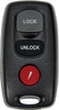 Dorman 99350 Keyless Entry Transmitter for Select Mazda Models, Black