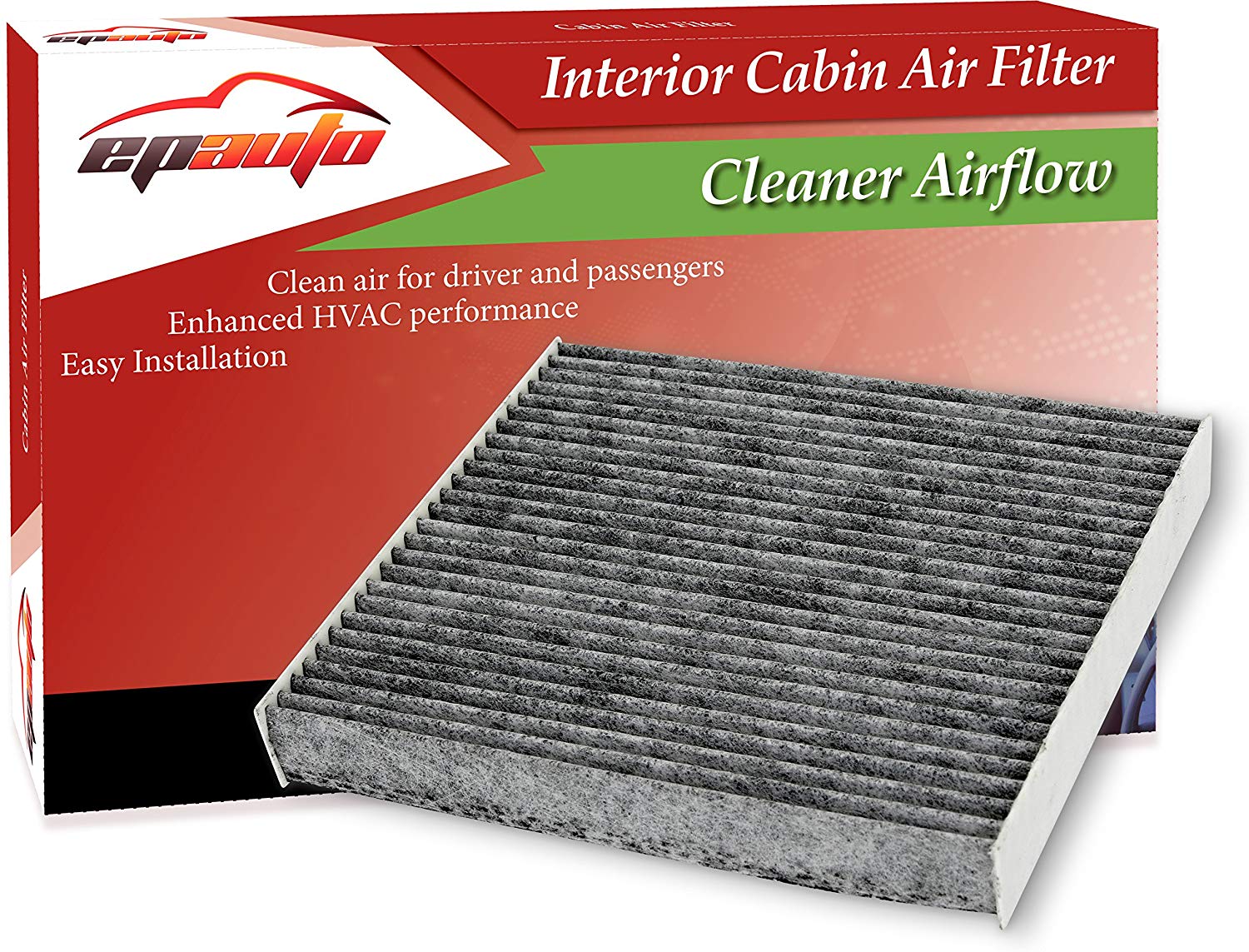 EPAuto CP182 (CF11182) Replacement for Honda Premium Cabin Air Filter includes Activated Carbon