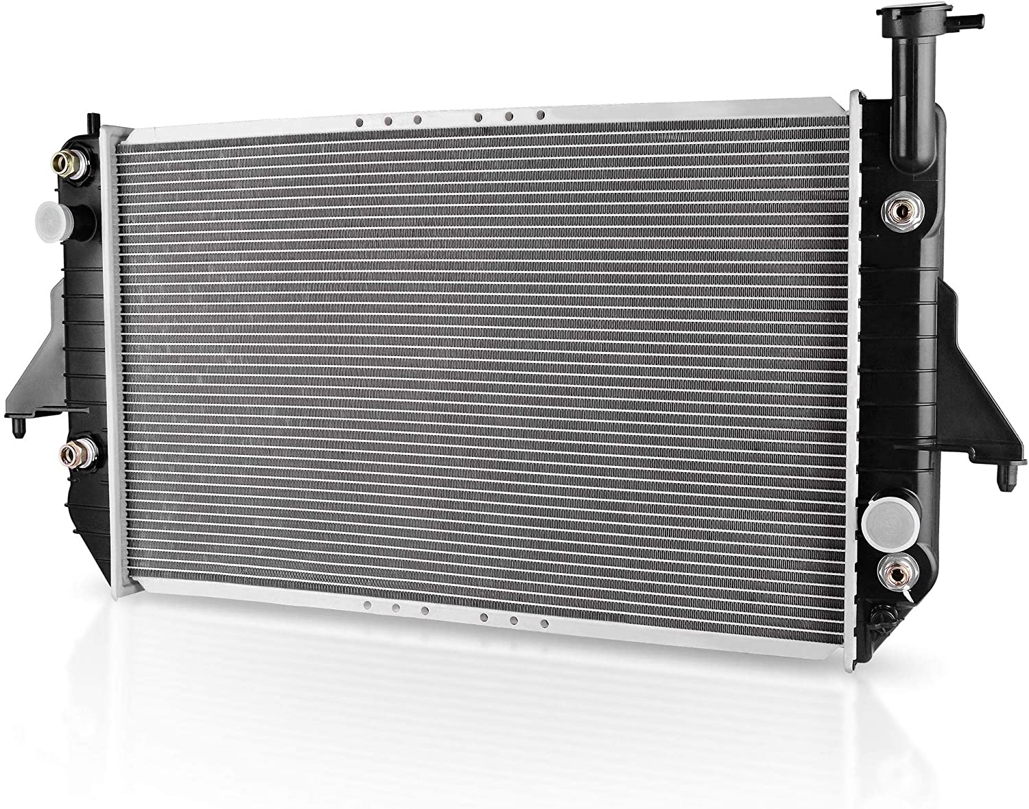 Complete Radiator Compatible with 1996-2005 GMC Safari, Compatible with 1996-2005 Chevy Astro 4.3L V6 DWRD1019