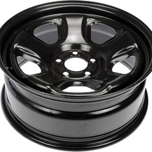 Dorman 939-166 Steel Wheel for Select Chrysler/Dodge Models (18x7.5"/5x115mm), Black