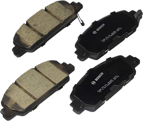 Bosch BC1654 QuietCast Premium Ceramic Disc Brake Pad Set For: Honda Accord, HR-V, Front