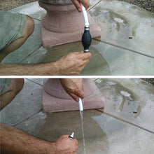 Plumber’s Siphon Pro - Gas, Oil, Water - Up to 3.5 Gl. Per Min. ONLY Siphon With Multi-size Tip Designed to Fit Any Hose. Comes with 9 ft. Hose. Brass Tip Weight and Extender – See Video in Pictures