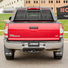 ARIES 1110114 Switchback Black Aluminum Truck Headache Rack Cab Protector, Select Toyota Tacoma