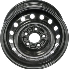 Dorman 939-196 Black Wheel with Painted Finish (15 x 6. inches /5 x 114 mm, 46 mm Offset)
