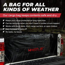 Whistler Truck Cargo Bag with Net- 100% Waterproof 51" x 40" x 22" (26 Cu Ft) + Storage Bag
