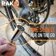 RAK Universal Socket Grip (7-19mm) Multi-Function Ratchet Wrench Power Drill Adapter 2Pc Set - Best Unique Tool Gift for Men, DIY Handyman, Father/Dad, Husband, Boyfriend, Him, Women