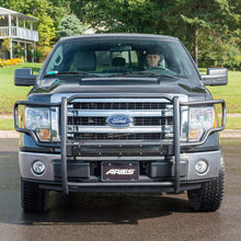 ARIES 2170008 Pro Series Black Steel Grille Guard with Light Bar, Select Ford F-150