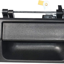 Replacement Tailgate Handle Latch with Keyhole - Replaces 69090-0C040, 690900C040, 81213 - Fits Toyota Tundra 2007, 2008, 2009, 2010, 2011, 2012, 2013 - Liftgate Latch Handle Trim with Clips - 07-13
