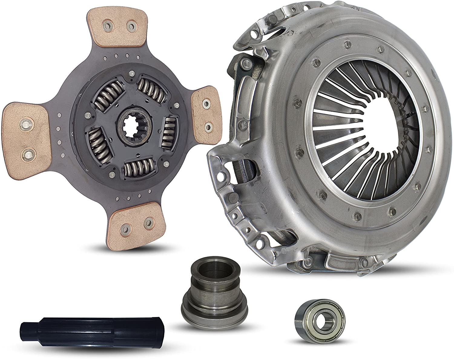 Clutch Kit Compatible With Truck Kodiak Topkick C40 C50 C60 C70 C6500 C7500 1999-2001 7.2L L6 DIESEL Turbo 7.4L V8 GAS OHV Naturally Aspirated (Premium Clutch Kit Works With 3116 Cat Diesel; 04-525)