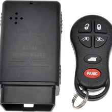 Dorman 13777 Keyless Entry Transmitter for Select Chrysler/Dodge Models, Black (OE FIX)