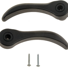 Dorman 77199 Seat Back Recliner Adjustment Handle for Select Chevrolet / GMC / Oldsmobile Models - Black, 2 Pack