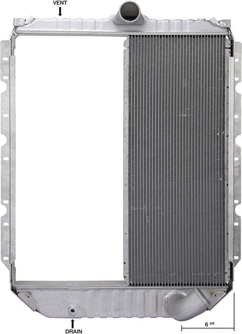 Spectra Premium 2006-3506A Aluminum Radiator for International Models