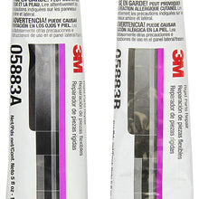 3M Rigid Parts Repair, 05883, Blue, 5 fl oz Tube Kit