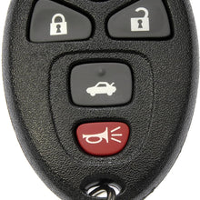 Dorman 13718 Keyless Entry Transmitter for Select Buick/Cadillac/Chevrolet Models, Black