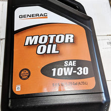 Generac - Motor Oil SAE 10W-30 5-Quart Bottle 0J5142