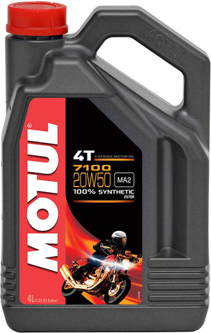 Motul 104104 7100 20W50 Synthetic Motor Oil
