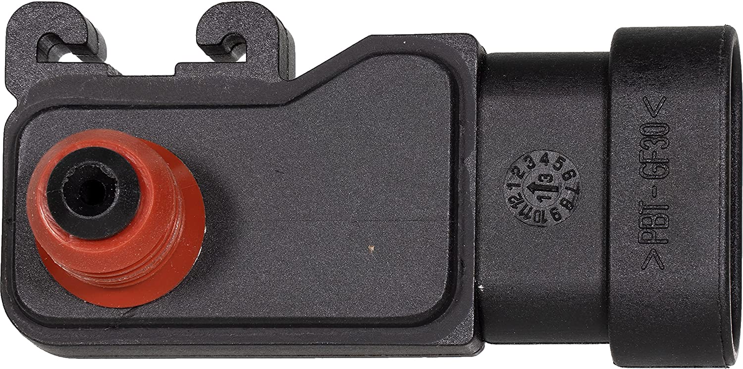 APDTY 134175 MAP Intake Manifold Absolute Baro Barometric Pressure Sensor (Replaces AS60, AS60T, General Motors or ACDelco: 16212460, 12614970, 12575837, 8126149700)