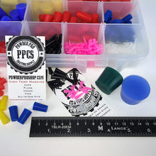 502 Piece Professional Plug Kit - Ultra High Temp Silicone Rubber Tapered Plugs - Powder Coating Custom Painting Supplies