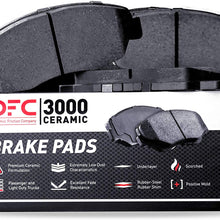 Front Set Dynamic Friction Company 3000 Ceramic Brake Pads 1310-1164-00
