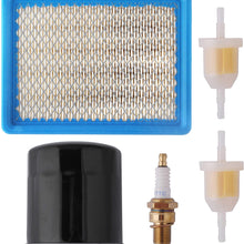 Podoy Club Car Tune Up Kit with Air Oil Fuel Filter Spark Plug for 1992-2004 Golf Cart DS Gas