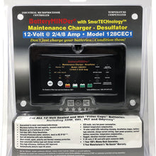 BatteryMINDer 128CEC1: 12 Volt-2/4/8 AMP Battery Charger, Battery Maintainer, and Battery Desulfator