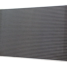 A/C Condenser Compatible with 2012-2015 Honda Civic Aluminum Core With Receiver Drier