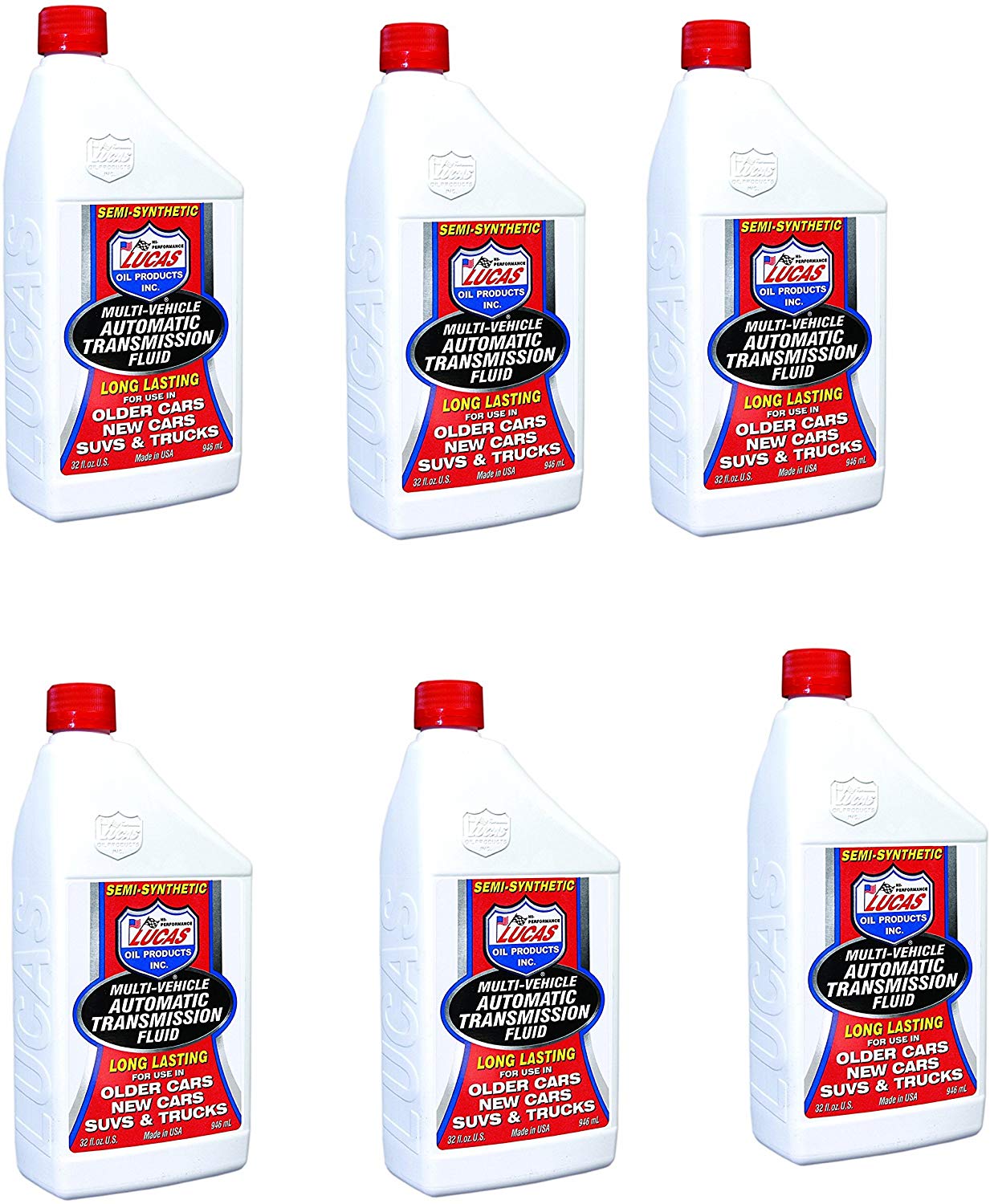 Lucas Oil 10418 Semi-Synthetic Multi-Vehicle Automatic Transmission Fluid - 1 Quart (6)