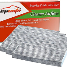 CP134 (CF10134) Replacement for Honda & Acura Premium Cabin Air Filter includes Activated Carbon