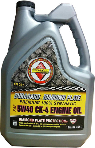 Duragard Diamond Synthetic CK-4 SAE 5W-40-1 Gallon (Pack of 3) Meets WSS-M2C171-F1