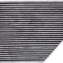 Spearhead Premium Breathe Easy Cabin Filter, Up to 25% Longer Life w/Activated Carbon (BE-161)
