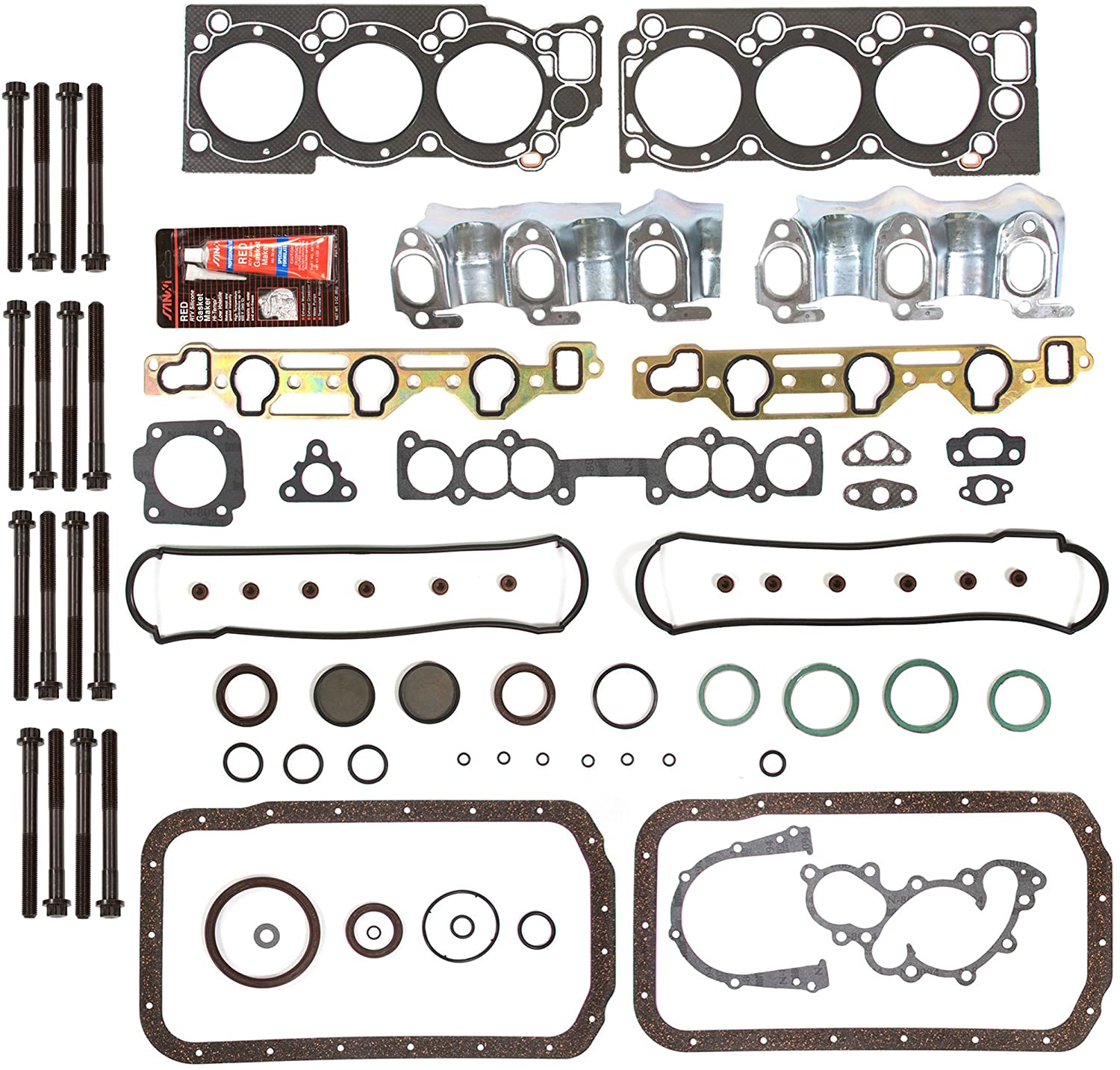 Evergreen FSHB2030 Full Gasket Set Head Bolt