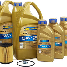 Blau J1A5101 Motor Oil Change Kit - Compatible with 2004-05 VW Phaeton w/ 12 Cylinder 6.0L Engine