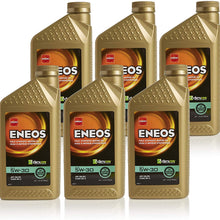Eneos 5W-30 Fully Synthetic Motor Oil, 1 Quart (Pack of 6)