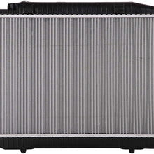 Lynol Cooling System Complete Aluminum Radiator Direct Replacement Compatible With Benz W126 81-85 380SEL 380SEC 380SE 86-91 420SEL 86-91 560SEC 560SEL 84-85 500SEC 500SEL 3.8L 4.2L 5.0L 5.6L