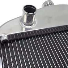 JSD G181A Aluminum Racing Radiator fits 1917-1927 Ford T Bucket 2 Row Single Pass