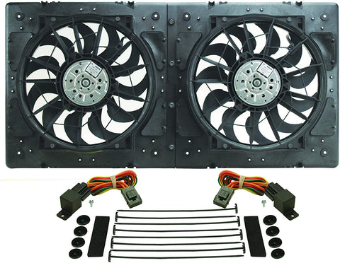 Derale 16934 High Output Dual Radiator Fan