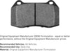 Front Optimum Oep Series Brake Pad With Rubber Steel Rubber Shims