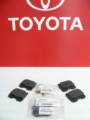 Toyota Supra Rear Brake Pads with Fit Kit and Shims