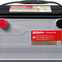ACDelco 78AGM Professional AGM Automotive BCI Group 78 Battery